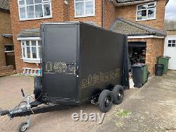 I for williams twin axle box trailer BV