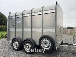 IFOR WILLIAMS 12ft TWIN AXLE CATTLE TRAILER
