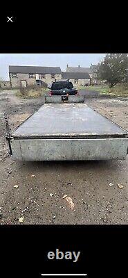 IFOR WILLIAMS 16ft TRAILER WITH RAMP WINCH TWIN AXLE CAR TRAILER