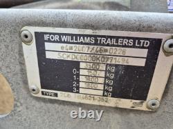 IFOR WILLIAMS 4.6 metre (15ft) TiltBed Twin Axle Trailer, 2019, 3500kg Gross