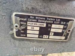 IFOR WILLIAMS 4.6 metre (15ft) TiltBed Twin Axle Trailer, 2019, 3500kg Gross
