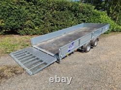 IFOR WILLIAMS CT166G 3500KG Twin Axle Tiltbed Car Transporter Trailer