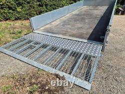 IFOR WILLIAMS CT166G 3500KG Twin Axle Tiltbed Car Transporter Trailer