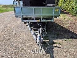 IFOR WILLIAMS CT166G 3500KG Twin Axle Tiltbed Car Transporter Trailer
