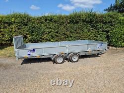 IFOR WILLIAMS CT166G 3500KG Twin Axle Tiltbed Car Transporter Trailer