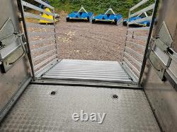 IFOR WILLIAMS DP120S-12 Livestock Trailer, 12ft, Twin Axle with Sheep Decks