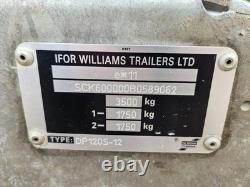 IFOR WILLIAMS DP120S-12 Livestock Trailer, 12ft, Twin Axle with Sheep Decks