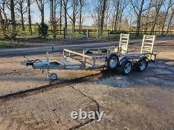 IFOR WILLIAMS GP106 GM TRAILER Twin Axle Plant Trailer Good Condition