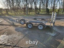 IFOR WILLIAMS GP106 GM TRAILER Twin Axle Plant Trailer Good Condition