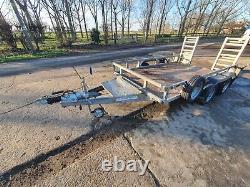 IFOR WILLIAMS GP106 GM TRAILER Twin Axle Plant Trailer Good Condition