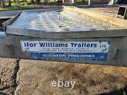 IFOR WILLIAMS GP106 GM TRAILER Twin Axle Plant Trailer Good Condition