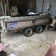 Ifor Williams Trailer 10ft Includes Sides Model Lt105g Flatbed Twin Axle 2.6 Ton