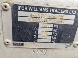 IFOR WILLIAMS TRAILER LM166G, 16ft Twin Axle, 2023, 3500kg Gross, With Sides