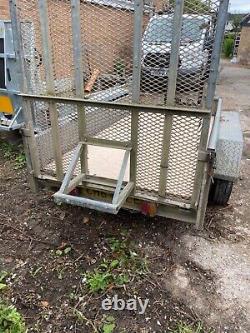 INDESPENSION modified TWIN AXLE PLANT TRAILER 8FT X 4FT