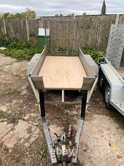 INDESPENSION modified TWIN AXLE PLANT TRAILER 8FT X 4FT