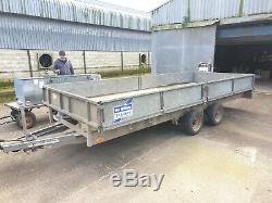 Ifor William's trailer, 16ft twin axle 3.5 tonnes