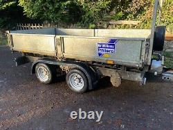 Ifor Williams 10' x 5' 6 Tipper Tipping Trailer NO VAT Twin axle 3500KG