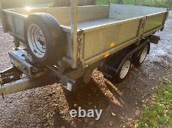 Ifor Williams 10' x 5' 6 Tipper Tipping Trailer NO VAT Twin axle 3500KG