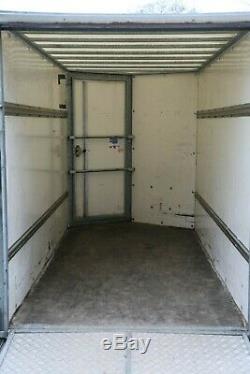 Ifor Williams 10x8 twin Axle Box trailer with drop down tailgate