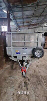 Ifor Williams 12ft x 6ft High Sided Tipper Trailer lightly used double axle