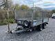 Ifor Williams 12ft X 6ft Twin Axle Tipper Cage Trailer