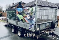 Ifor Williams 12ft x 7ft Twin Axle Tipper Trailer -3.5T-Excellent Working Order