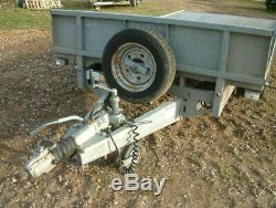 Ifor Williams 2.5ton Twin Axle Flat Bed Trailer with Built-in Ramps 12in Wheels
