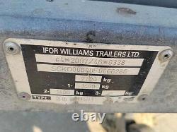 Ifor Williams 2.7 Ton Twin Axle Plant