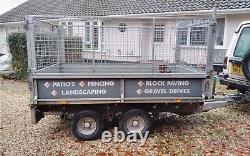 Ifor Williams 2 ton twin axle steel caged trailer very good condition