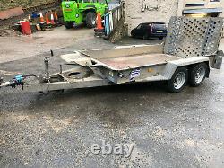 Ifor Williams 2017 GH1054BT 3.5 ton Twin Axle Plant Digger trailer beavertail