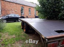 Ifor Williams 3500kg twin axle LM146 Beavertail car transport trailer