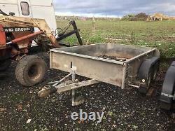 Ifor Williams 8 X 6 Braked Twin Axle Plant/Machinery Trailer