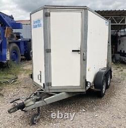 Ifor Williams 8FT Box Van Trailer BV85 6' H/R Ex-Hire 2700KG Mobile Lock Up