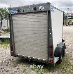 Ifor Williams 8FT Box Van Trailer BV85 6' H/R Ex-Hire 2700KG Mobile Lock Up