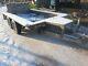 Ifor Williams 8x4 Plant Trailer Twin Axle Flat Bed General Purpose Trailer