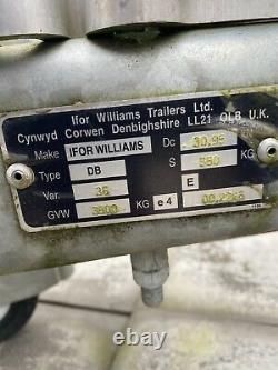 Ifor Williams BV105G Twin Axle Box Trailer with Drop Down Ramp & Split Doors