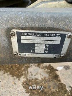 Ifor Williams BV105G box van trailer Twin axle No VAT
