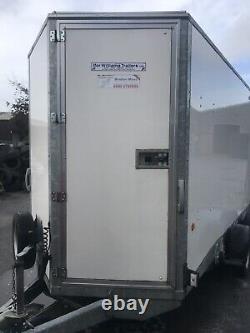 Ifor Williams BV126 12ft Box Van Trailer Floor and wall lashing points