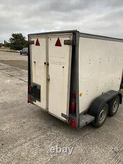 Ifor Williams Box Trailer BV84 Twin Axle