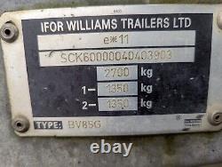 Ifor Williams Box Trailer BV85G