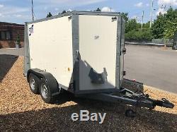 Ifor Williams Box Trailer Bv85g 2700kg Gross, Twin Axle Easy Tow Good Condition