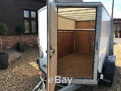 Ifor Williams Box Trailer Bv85g 2700kg Gross, Twin Axle Easy Tow Good Condition