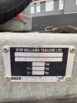Ifor Williams Bv126 Enclosed Box Trailer Race Bike Transporter Karting Ivor