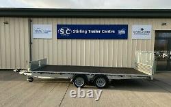 Ifor Williams Ct167 16 X 7 Tiltbed Trailer With Ramp Winch Twin Axle Car Trailer