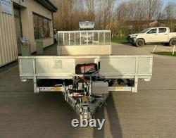 Ifor Williams Ct167 16 X 7 Tiltbed Trailer With Ramp Winch Twin Axle Car Trailer