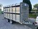Ifor Williams Dp120g-12 Twin Axle Livestock Trailer With Gates And Decks 3500kg