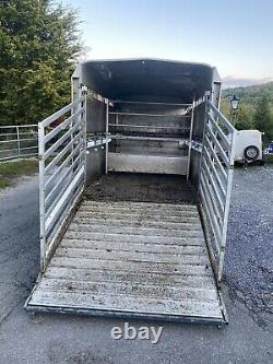 Ifor Williams DP120G-12 Twin Axle Livestock Trailer with Gates and Decks 3500kg