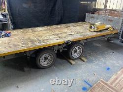 Ifor Williams Flatbed Trailer 12ft x 5ft 125g Twin Axle