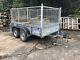 Ifor Williams Gd 85 G Twin Axle Trailer With Caged Sides 8 X 5
