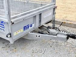 Ifor Williams GD105 10ft Trailer Ramp & Mesh Sides Twin Axle Trailer Ivor